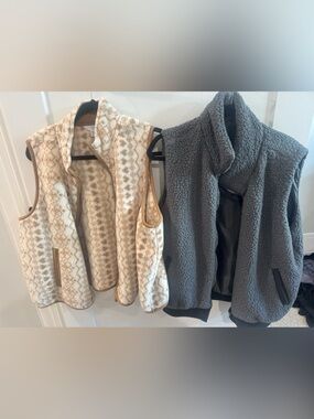 Fleece/Sherpa Vest Bundle